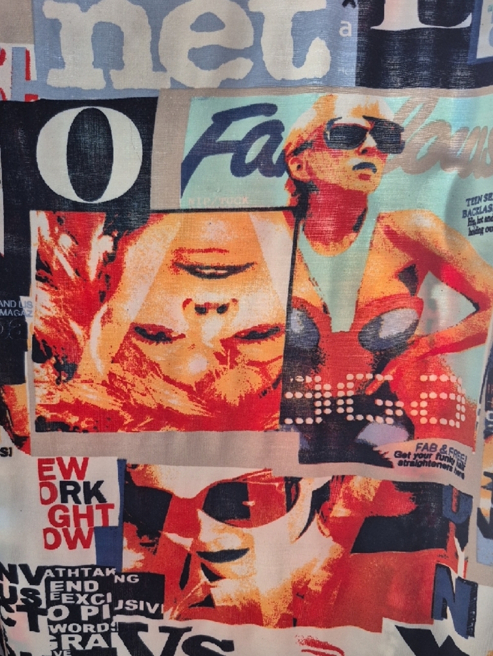 XL Tango Mango Multi-Color Graphic Tunic Top - Picture 4 of 16